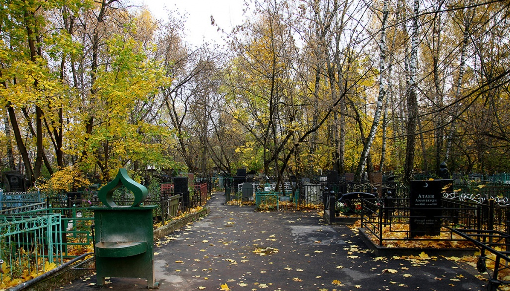 Мусульманские могилы в москве